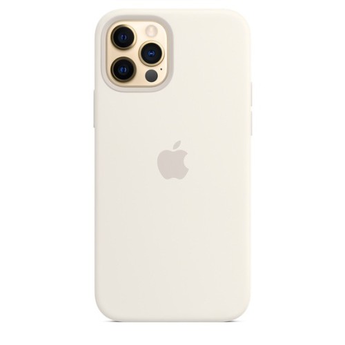 Ochranný silikonový kryt na mobilní telefon iPhone 12/12 Pro, bílá
