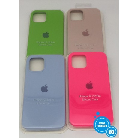 Ochranný silikonový kryt na mobilní telefon Apple iPhone 12/12 Pro, 4ks mix barev