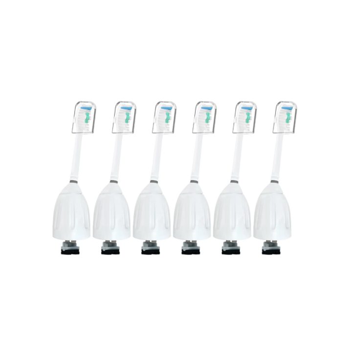 Náhradní hlavice pro Philips Sonicare E-Series HX7001 H, 6ks, bílá