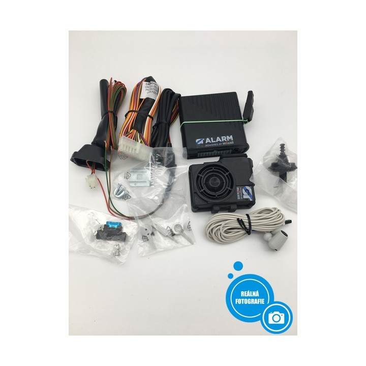 Motoalarm s mechanickým náklonovým senzorem GT GT945, černá