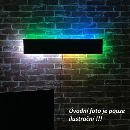 Nástěnný RGB panel Wall lamp s dálkovým ovládáním Prysm Electra, 12V