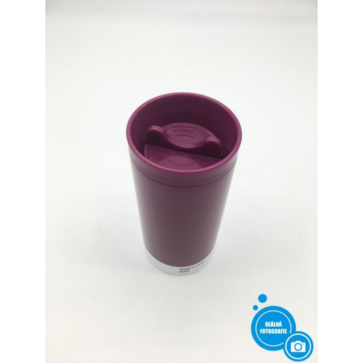 Termo hrnek Pantone 101100229, 430 ml, fialová