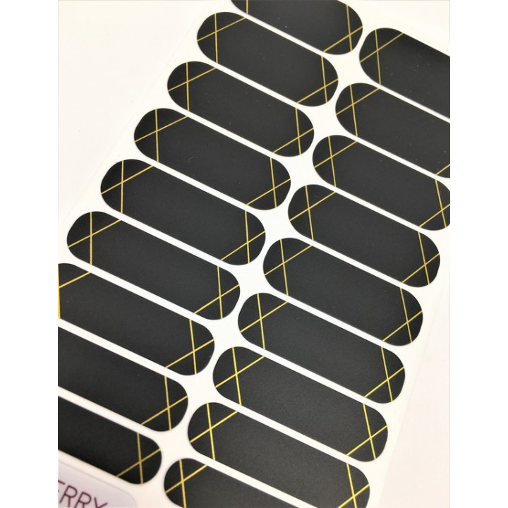 Nehtový wrap Jamberry 99B7 - Like a Boss 0317