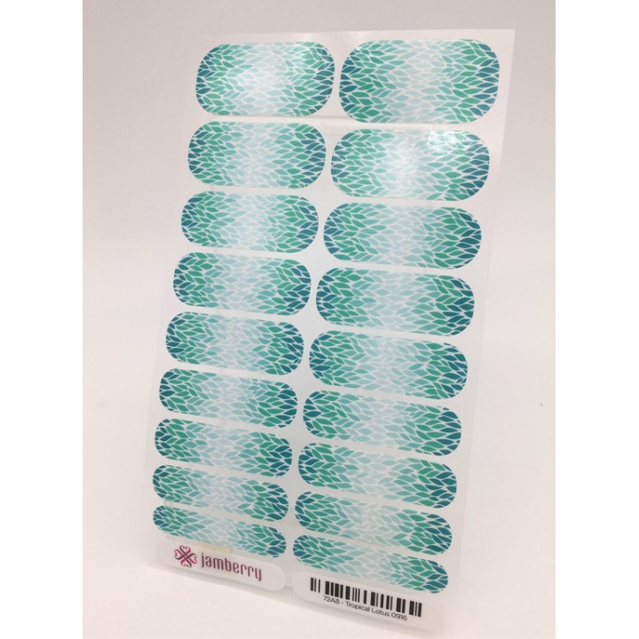 Nehtový wrap Jamberry 72A8 - Tropical Lotus 0916