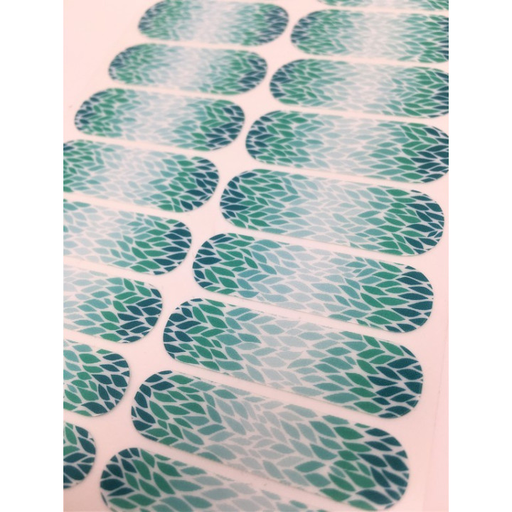 Nehtový wrap Jamberry 72A8 - Tropical Lotus 0916