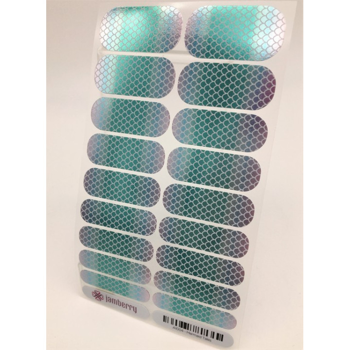 Nehtový wrap Jamberry A1004 - Mermaid Tales