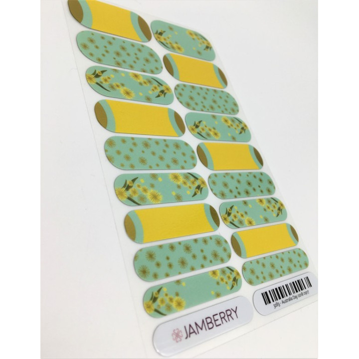 Nehtový wrap Jamberry 32B3 - Australia Day 2018 0917
