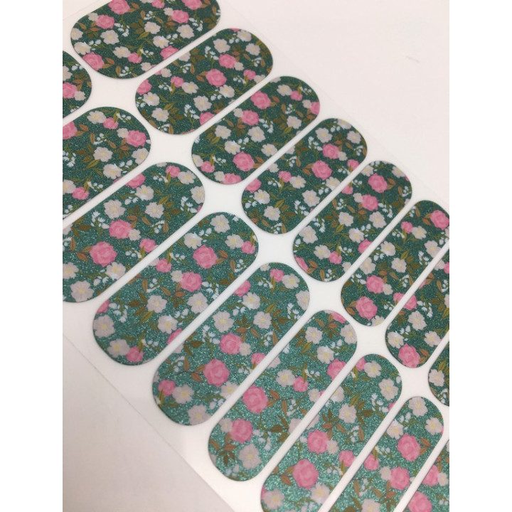 Nehtový wrap Jamberry 44B6 - Garden Oasis 0318