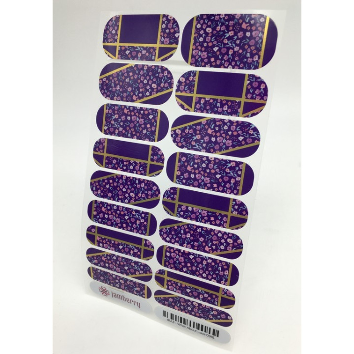 Nehtový wrap Jamberry 81A3 - What About Love 0916