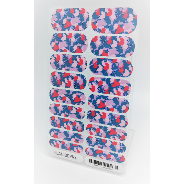 Nehtový wrap Jamberry CP1802 - Lotta Love 0917