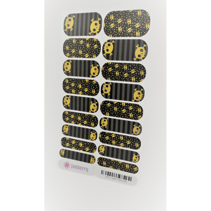 Nehtový wrap Jamberry 39A5 - Night Fright 0916