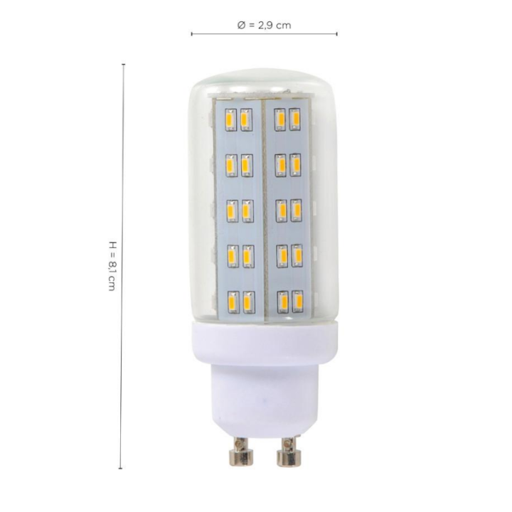 LED žárovka TechBox GU10, 5W