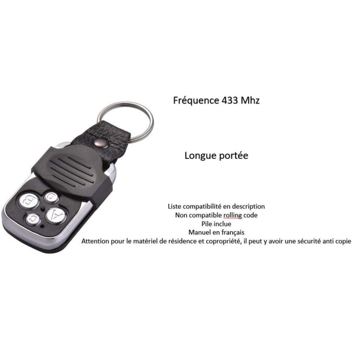 Dálkové ovládání G-Motions AG075, 433,92 MHz
