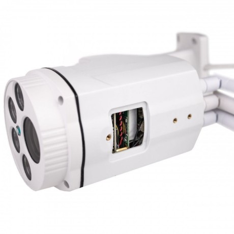 Otočná 4G IP kamera se záznamem NST-IPH5812-A10-4G, bílá