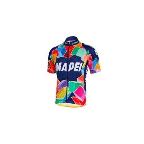 Cyklistický dres s krátkým rukávem Mapei, vel. L