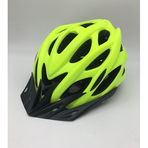 Cyklistická helma HT-10, 57-61cm, černozelená