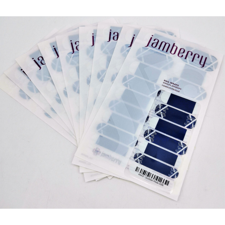 Nehtový wrap Jamberry 44A3 - Scottish Pride 0316, 10ks