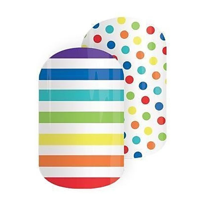 Nehtový wrap Jamberry 1K41 - Clowning Around 0915, 10ks