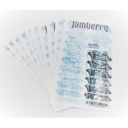 Nehtový wrap Jamberry 38A1 - Forever Ferns 0316, 10ks