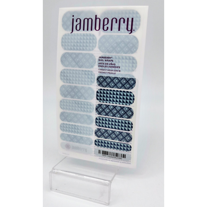 Nehtový wrap Jamberry 75A4 - Imperial Blue 0916