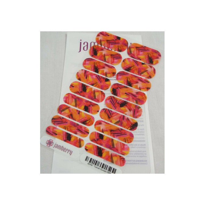 Nehtový wrap Jamberry 82A8 - Tuscan Sunset 0916, 10ks