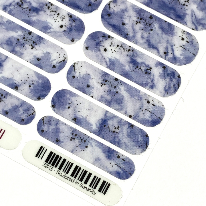 Nehtový wrap Jamberry 72K3 - Sculpted In Serenity 0915, 10ks