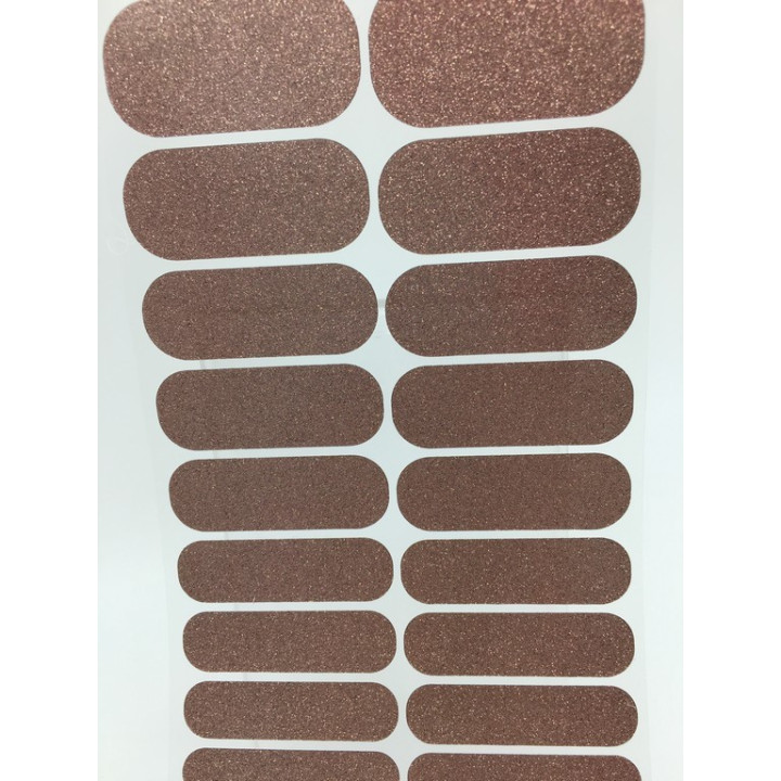 Nehtový wrap Jamberry 82A9 - Rockin´ Bronze 0916