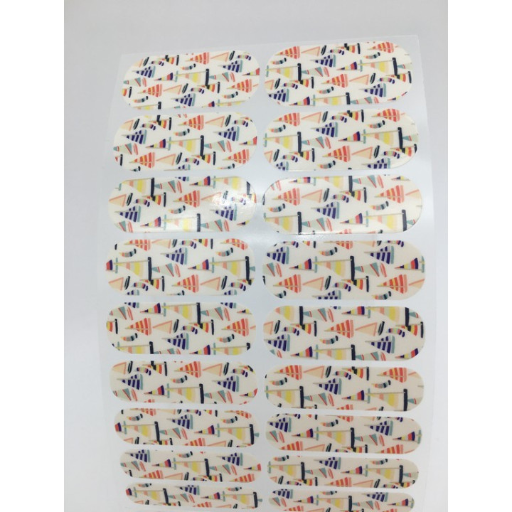 Nehtový wrap Jamberry 8P19 - Seaworthy 0916