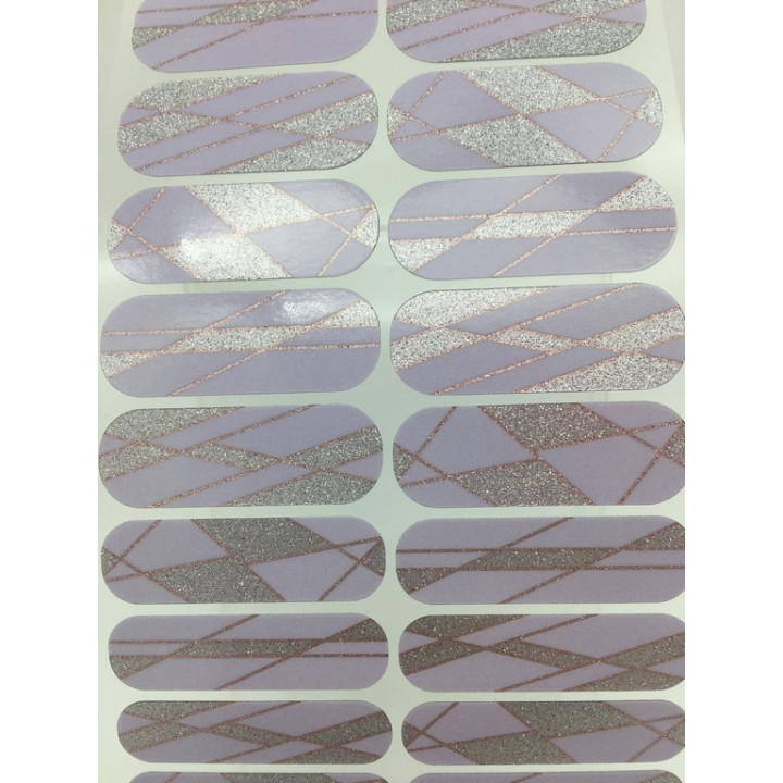 Nehtový wrap Jamberry 95B6 - Pearl Mist 0317