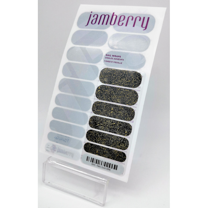Nehtový wrap Jamberry 61A1 - Relic Gold 0916