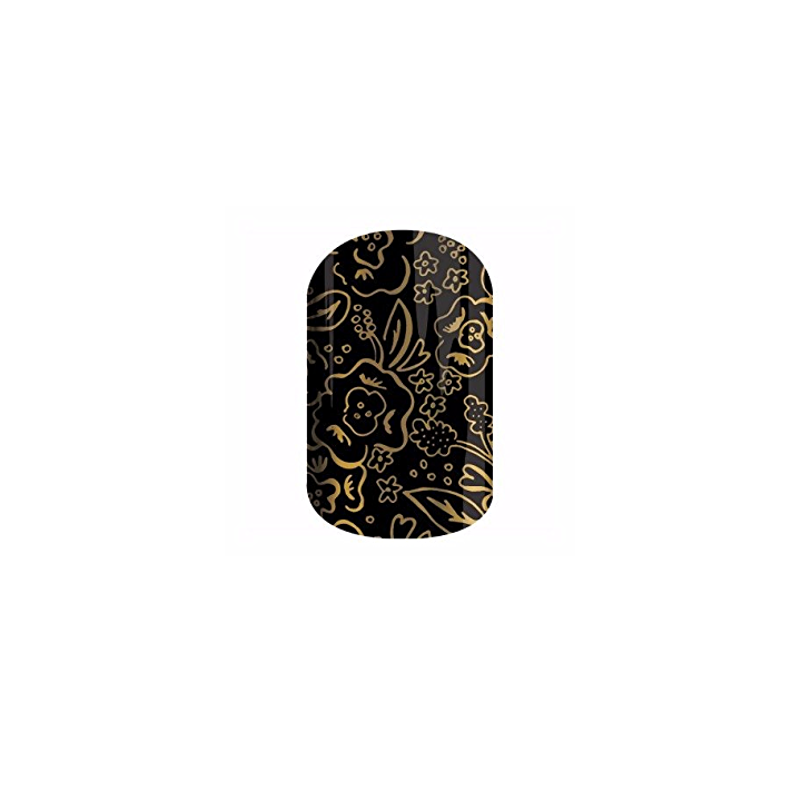 Nehtový wrap Jamberry 61A1 - Relic Gold 0916, 10ks