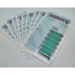 Nehtový wrap Jamberry A987 - Iced, 10ks