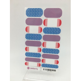Nehtový wrap Jamberry A465 - Patriot
