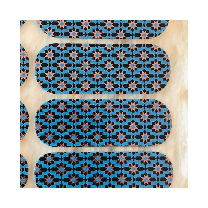 Nehtový wrap Jamberry 92B1 - Tesserae 0317, 10ks