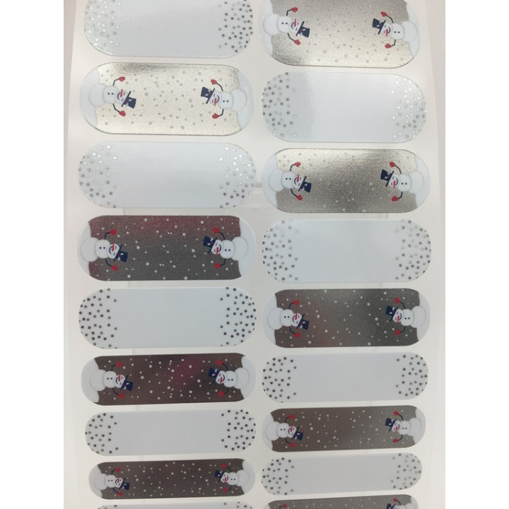 Nehtový wrap Jamberry 5G64 - Snow Day 0916