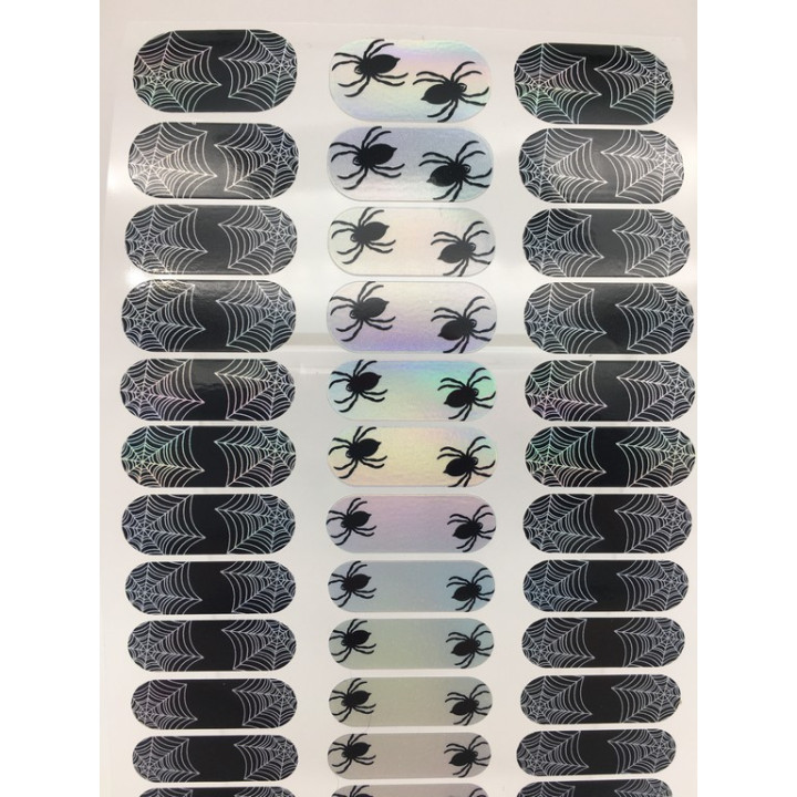 Nehtový wrap Jamberry 22B1 - Creep It Real Jr 0917
