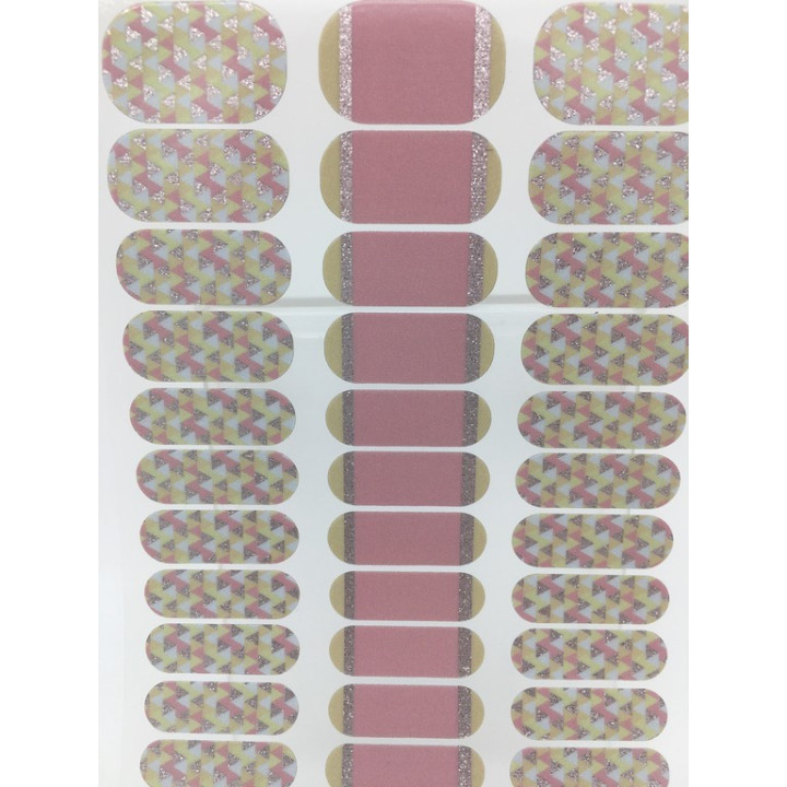 Nehtový wrap Jamberry 3W54 - Music Box