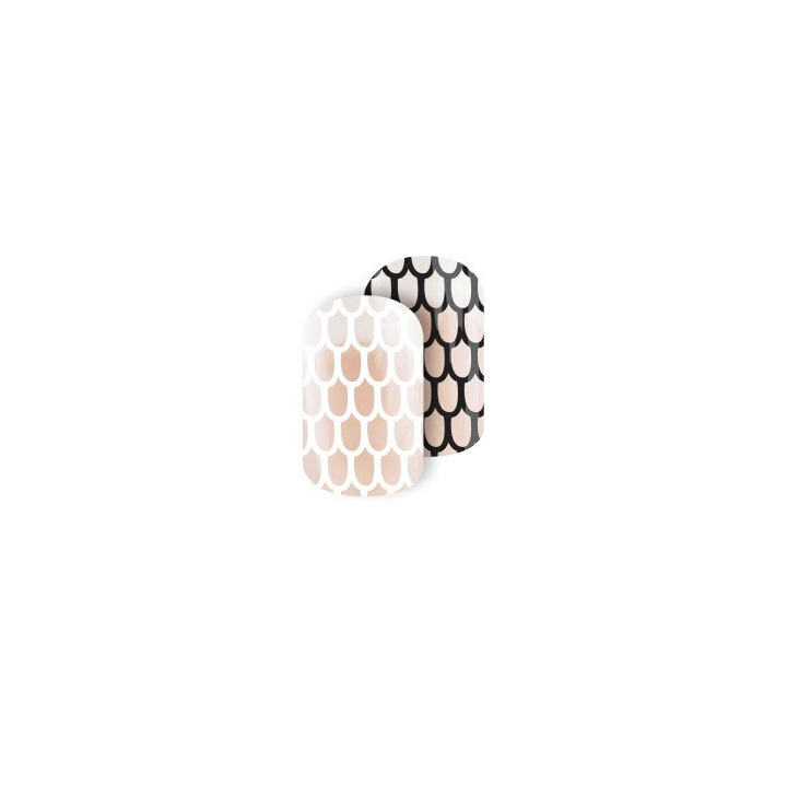 Nehtový wrap Jamberry 91C5 - Scales & Tales 0317