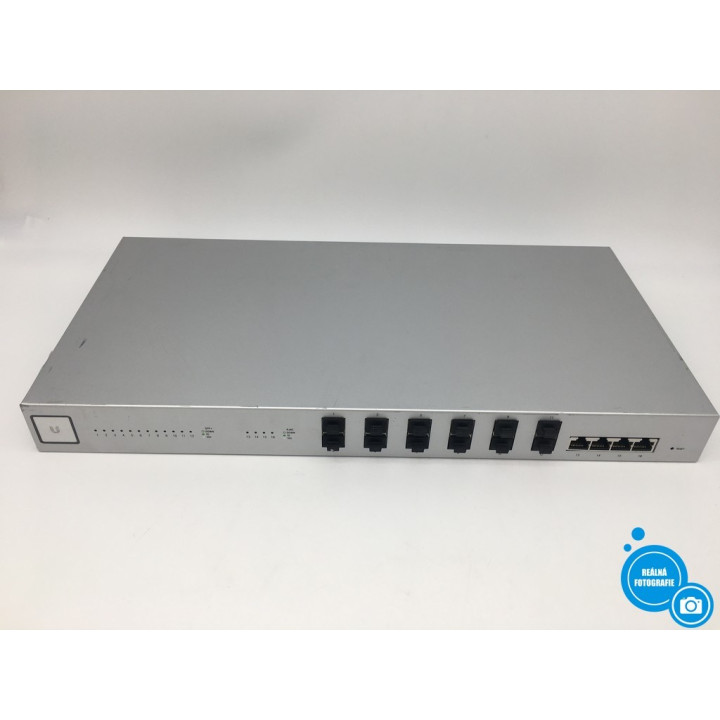 Switch Ubiquiti Unifi XG Switch, US-16-XG, stříbrná