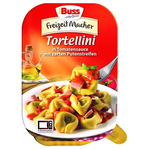 Hotové jídlo Tortellini Buss Freizeit Macher, 300g