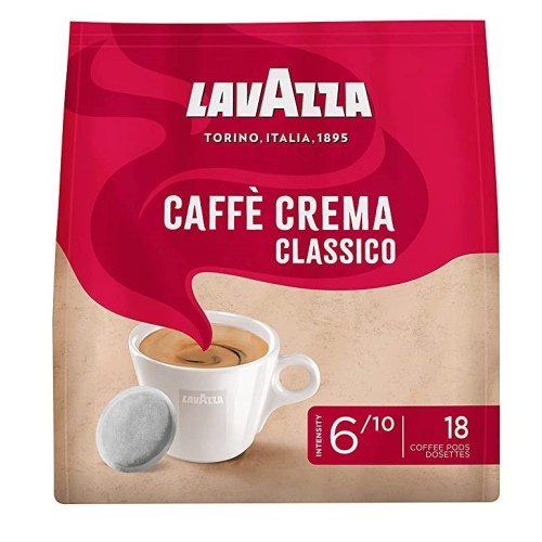 Kávové pody Lavazza Caffe Crema Classico 6/10, 18 ks