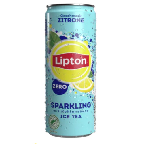 Nápoj ledový čaj Lipton Sparkling Citrus (Zero) 330ml