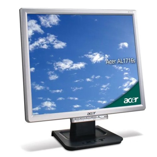 17" LCD Monitor Acer AL1716, černostříbrná