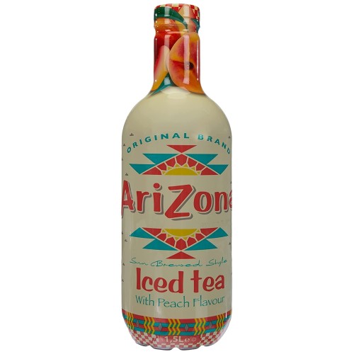 Ledový čaj Arizona peach flawour (broskev), 1,5l