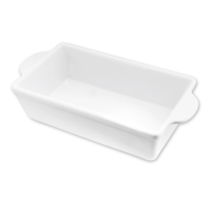 Porcelánová zapékací miska na lasagne Kivy 30x22x 8 cm, bílá