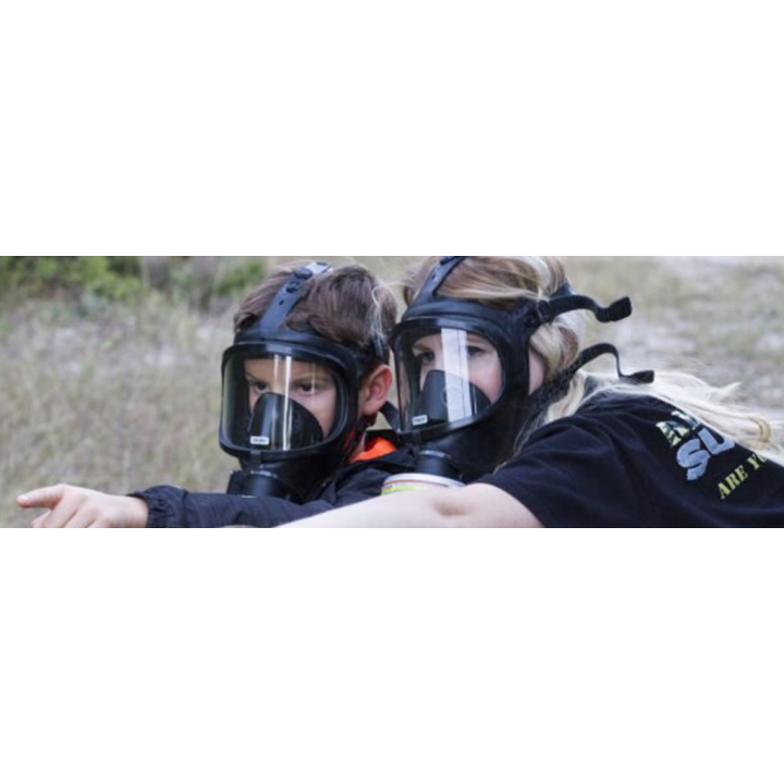 Celoobličejová ochranná maska Dräger Panorama CDR 4500 CBRN - PN R55440 (bez filtru)