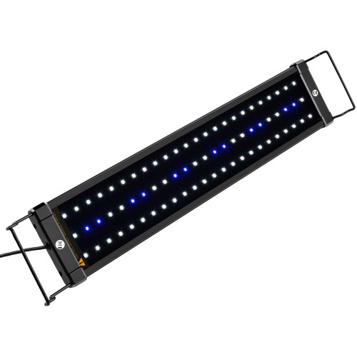 Akvarijní LED světlo Nicrew ZJL-100A, 25W, černá