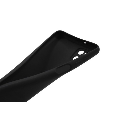 Silikonové pouzdro na mobil Samsung A42 5G, černá