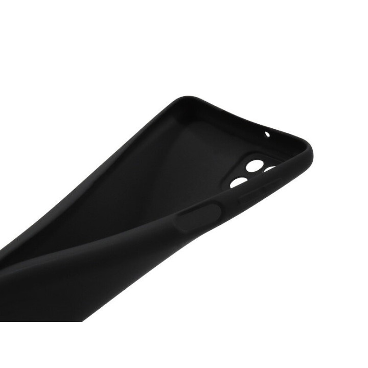 Silikonové pouzdro na mobil Samsung A42 5G, černá