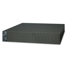 Konvertor síťové kabeláže Planet MC-1600MR, AC 100-240 V, 16 slotů